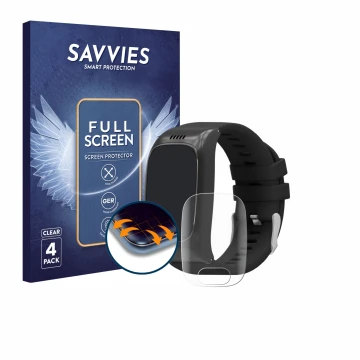 Parte frontal de un envase de producto con el logotipo de la marca Savvies. Al lado se muestra el dispositivo One Button Phone
