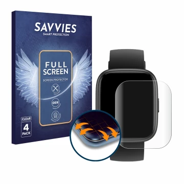 Parte frontal de un envase de producto con el logotipo de la marca Savvies. Al lado se muestra el dispositivo Cillso IDW26 1.8