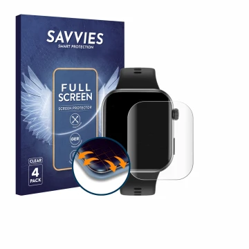Parte frontal de un envase de producto con el logotipo de la marca Savvies. Al lado se muestra el dispositivo Honor Choice InF