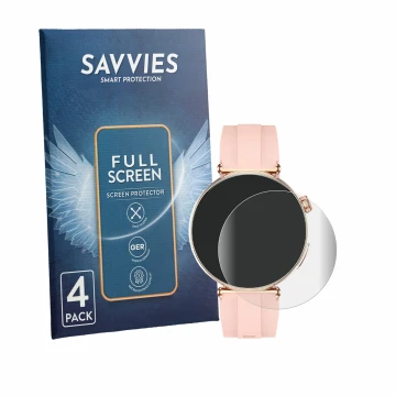 Parte frontal de un envase de producto con el logotipo de la marca Savvies. Al lado se muestra el dispositivo KPEP ET491 1.32