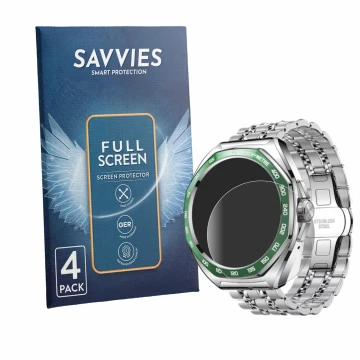 Parte frontal de un envase de producto con el logotipo de la marca Savvies. Al lado se muestra el dispositivo Joyroom JR-FV2 P