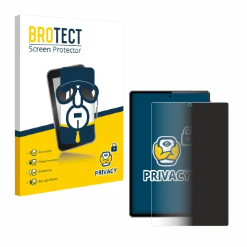 Parte frontal de un envase de producto con el logotipo de la marca BROTECT. Al lado se muestra el dispositivo Simplori M107 co