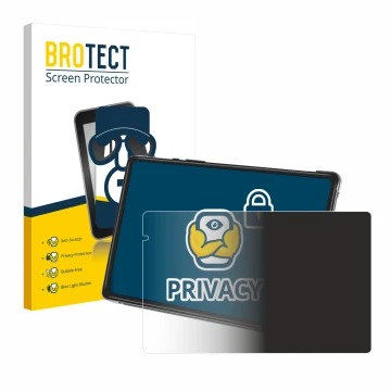 Parte frontal de un envase de producto con el logotipo de la marca BROTECT. Al lado se muestra el dispositivo Yestel T13 con s