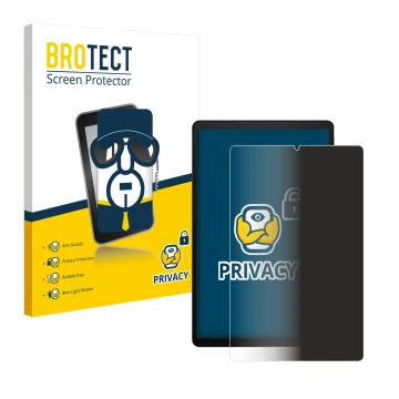 Parte frontal de un envase de producto con el logotipo de la marca BROTECT. Al lado se muestra el dispositivo Acer Iconia Tab 