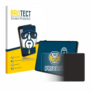 Parte frontal de un envase de producto con el logotipo de la marca BROTECT. Al lado se muestra el dispositivo Terra Pad 1007 1