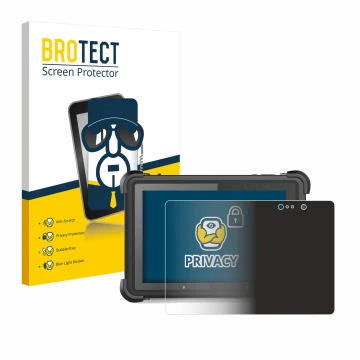 Parte frontal de un envase de producto con el logotipo de la marca BROTECT. Al lado se muestra el dispositivo MSI ND52 con su 