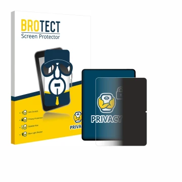 Parte frontal de un envase de producto con el logotipo de la marca BROTECT. Al lado se muestra el dispositivo Teclast Artpad P