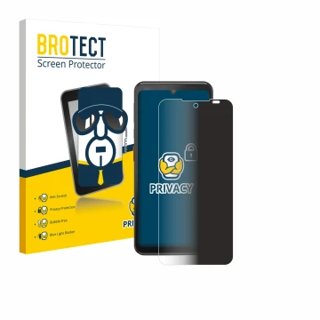 Parte frontal de un envase de producto con el logotipo de la marca BROTECT. Al lado se muestra el dispositivo Summi L3 con su 