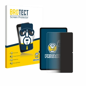 Parte frontal de un envase de producto con el logotipo de la marca BROTECT. Al lado se muestra el dispositivo Xiaomi Redmi Pad