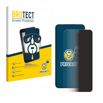 Parte frontal de un envase de producto con el logotipo de la marca BROTECT. Al lado se muestra el dispositivo Honor Magic 8 Li