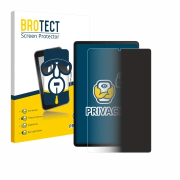 Parte frontal de un envase de producto con el logotipo de la marca BROTECT. Al lado se muestra el dispositivo Xiaomi Black Sha