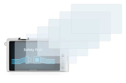 Imagen del dispositivo Samsung NX2000 con una amplia variedad de protectores de pantalla.