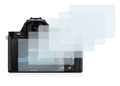 Imagen del dispositivo Sony Alpha 7S con una amplia variedad de protectores de pantalla.