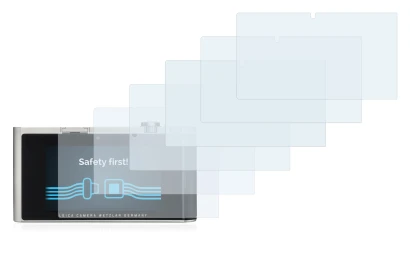 Imagen del dispositivo Leica T (Typ 701) con una amplia variedad de protectores de pantalla.