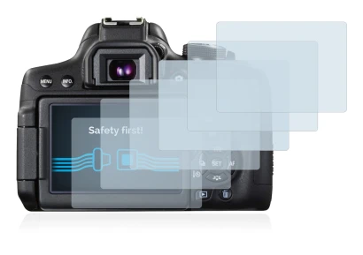 Imagen del dispositivo Canon EOS 750D con una amplia variedad de protectores de pantalla.