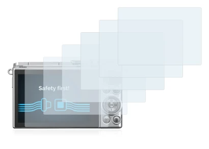 Imagen del dispositivo Nikon 1 J5 con una amplia variedad de protectores de pantalla.