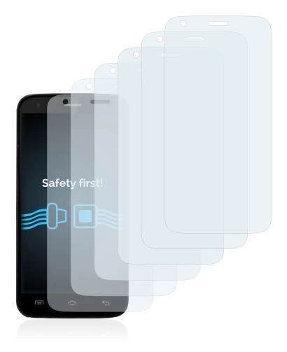 Imagen del dispositivo Doogee Valencia 2 Y100 con una amplia variedad de protectores de pantalla.