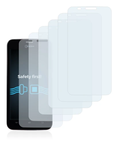Imagen del dispositivo NGM Dynamic Life con una amplia variedad de protectores de pantalla.