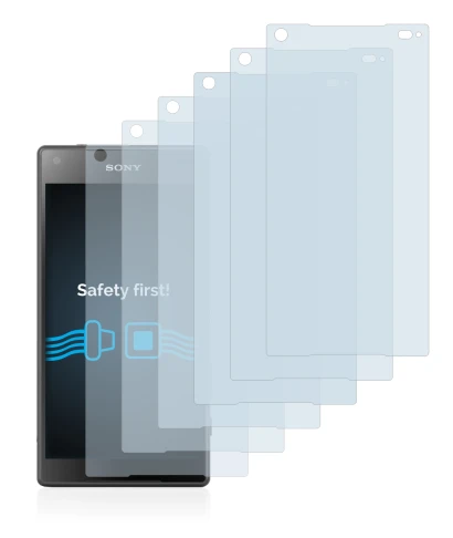 Imagen del dispositivo Sony Xperia Z5 Compact con una amplia variedad de protectores de pantalla.