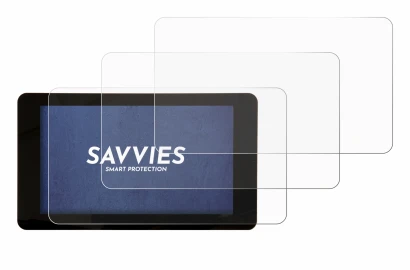 Imagen del dispositivo Raspberry Pi Touchscreen 7" con una amplia variedad de protectores de pantalla.