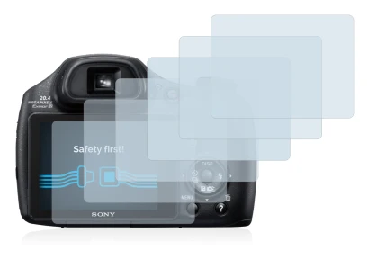 Imagen del dispositivo Sony Cyber-Shot DSC-HX350 con una amplia variedad de protectores de pantalla.