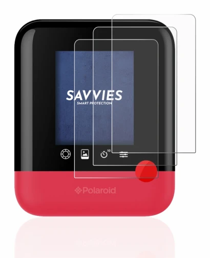 Imagen del dispositivo Polaroid Pop con una amplia variedad de protectores de pantalla.