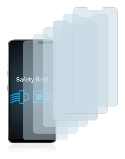 Imagen del dispositivo LG G7 ThinQ con una amplia variedad de protectores de pantalla.