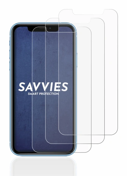 Imagen del dispositivo Apple iPhone XR con una amplia variedad de protectores de pantalla.