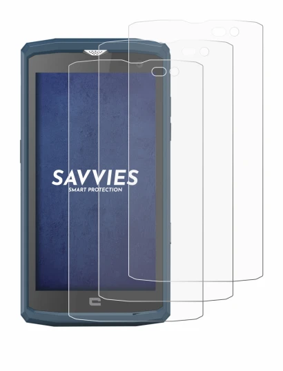 Imagen del dispositivo Crosscall Core X3 con una amplia variedad de protectores de pantalla.