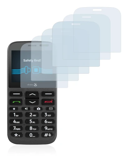 Imagen del dispositivo Doro 1370 con una amplia variedad de protectores de pantalla.