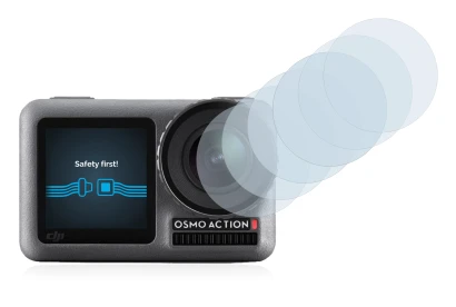 Imagen del dispositivo DJI Osmo Action (Lente) con una amplia variedad de protectores de pantalla.