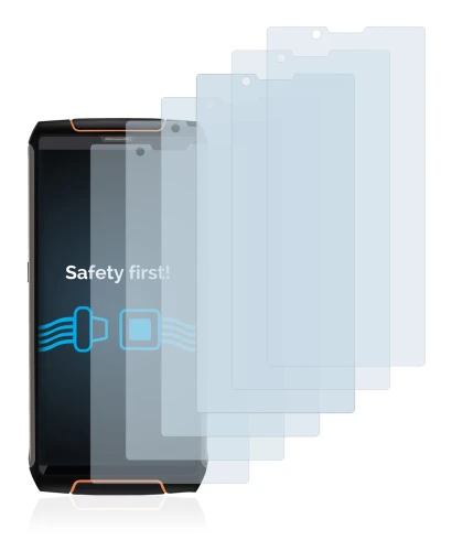 Imagen del dispositivo Cubot King Kong 3 con una amplia variedad de protectores de pantalla.