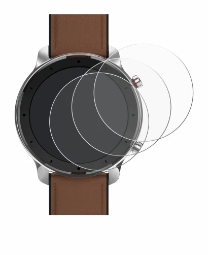Imagen del dispositivo Huami Amazfit GTR (47 mm) con una amplia variedad de protectores de pantalla.