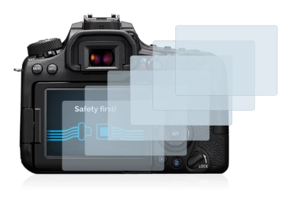 Imagen del dispositivo Canon EOS 90D con una amplia variedad de protectores de pantalla.