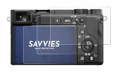 Imagen del dispositivo Sony Alpha 6100 con una amplia variedad de protectores de pantalla.
