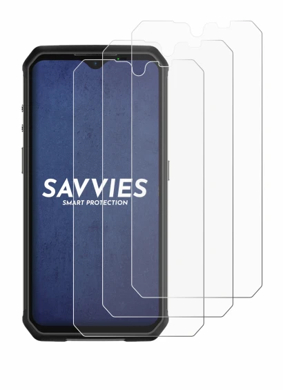 Imagen del dispositivo Ulefone Armor 9 con una amplia variedad de protectores de pantalla.
