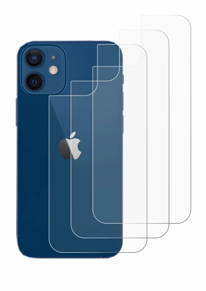 Imagen del dispositivo Apple iPhone 12 (Trasero) con una amplia variedad de protectores de pantalla.