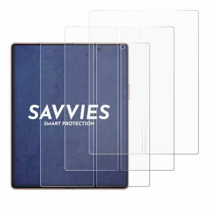 Imagen del dispositivo Samsung Galaxy Z Fold 2 5G (Pantalla interior) con una amplia variedad de protectores de pantalla.