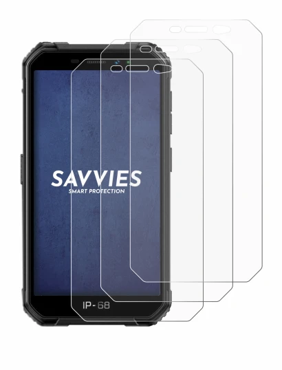 Imagen del dispositivo Ulefone Armor X6 con una amplia variedad de protectores de pantalla.