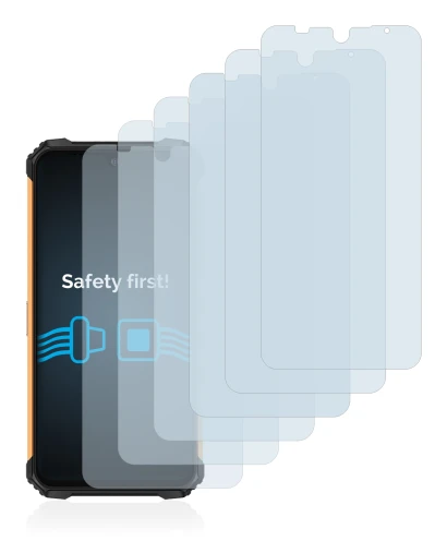 Imagen del dispositivo Ulefone Armor 8 con una amplia variedad de protectores de pantalla.