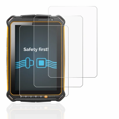 Imagen del dispositivo i.safe MOBILE IS930.2 con una amplia variedad de protectores de pantalla.