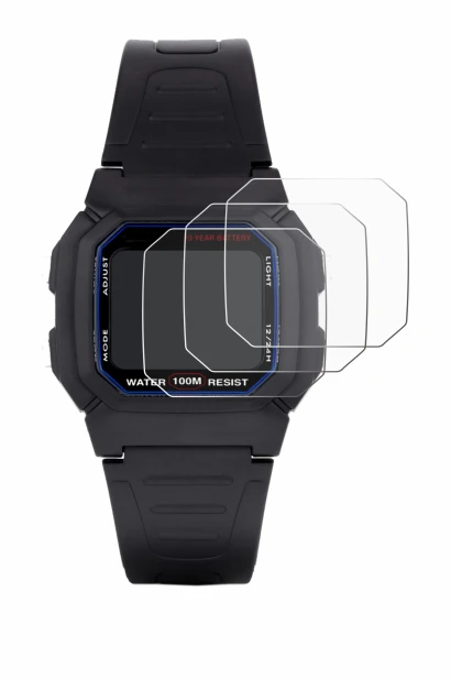 Imagen del dispositivo Casio W-800H-1AVES con una amplia variedad de protectores de pantalla.
