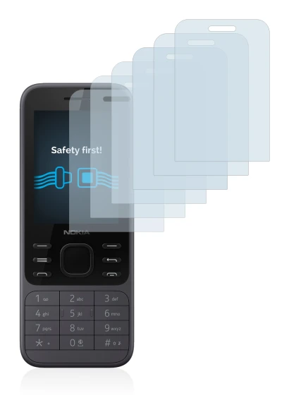 Imagen del dispositivo Nokia 6300 2020 con una amplia variedad de protectores de pantalla.