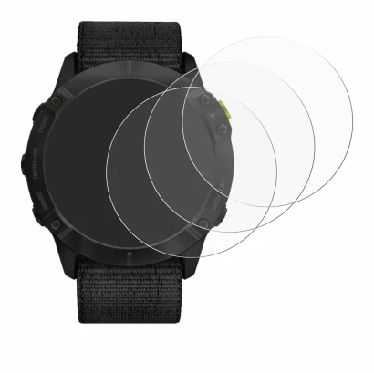 Imagen del dispositivo Garmin Enduro con una amplia variedad de protectores de pantalla.