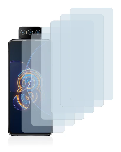 Imagen del dispositivo ASUS ZenFone 8 Flip con una amplia variedad de protectores de pantalla.
