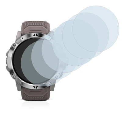 Imagen del dispositivo Coros Vertix 2 con una amplia variedad de protectores de pantalla.