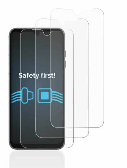 Imagen del dispositivo Fairphone 4 con una amplia variedad de protectores de pantalla.