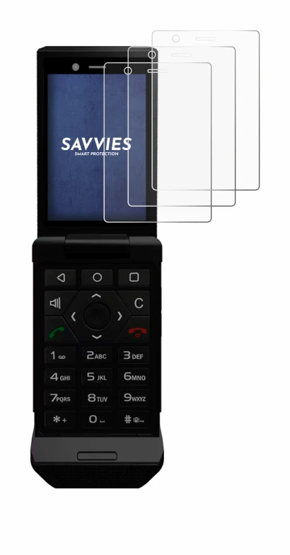 Imagen del dispositivo Caterpillar Cat S22 Flip con una amplia variedad de protectores de pantalla.