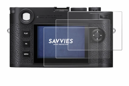 Imagen del dispositivo Leica M11 con una amplia variedad de protectores de pantalla.