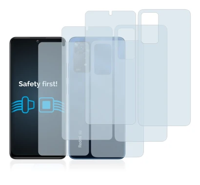 Imagen del dispositivo Xiaomi Redmi Note 11 Pro 5G (Frontal+Trasero) con una amplia variedad de protectores de pantalla.